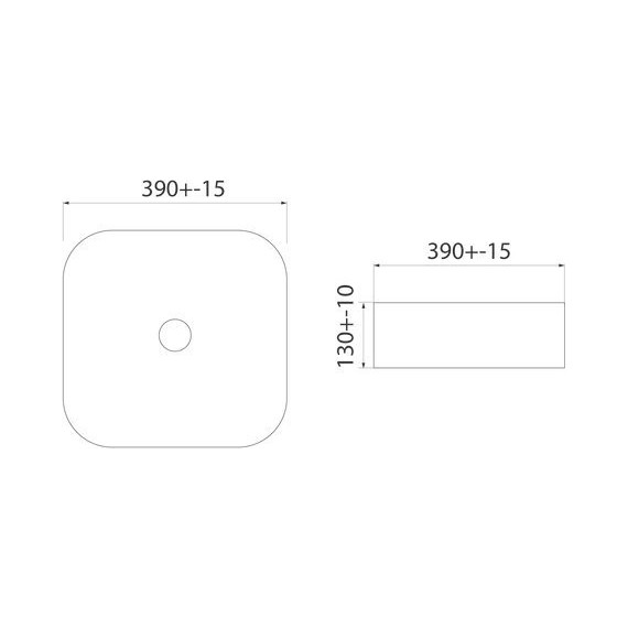 Раковина-чаша Iddis Bridge 39 см BRIWS04i27 - фото 6