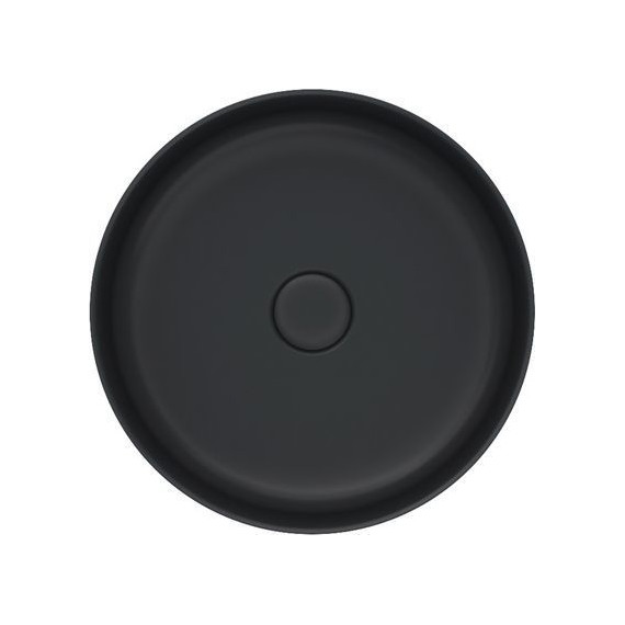 Раковина-чаша Iddis Ray 35 см RAYBM03i27, черный матовый - фото 2