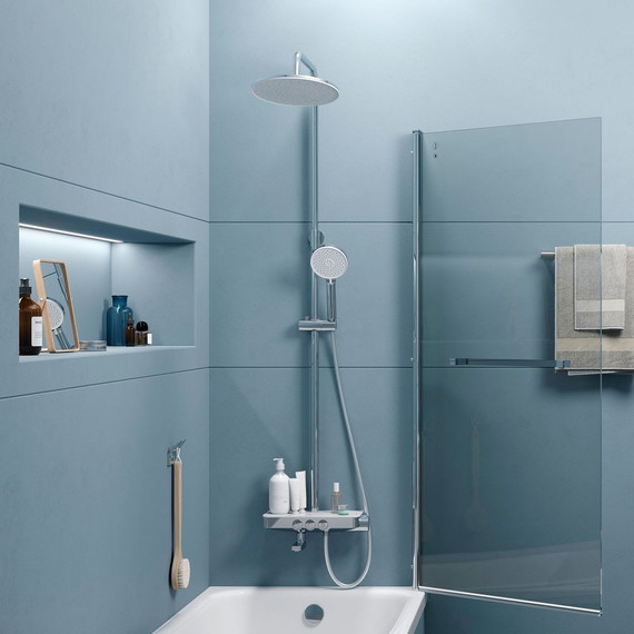 Душевая стойка Iddis Shelfy SHESBBTi06 - фото 4