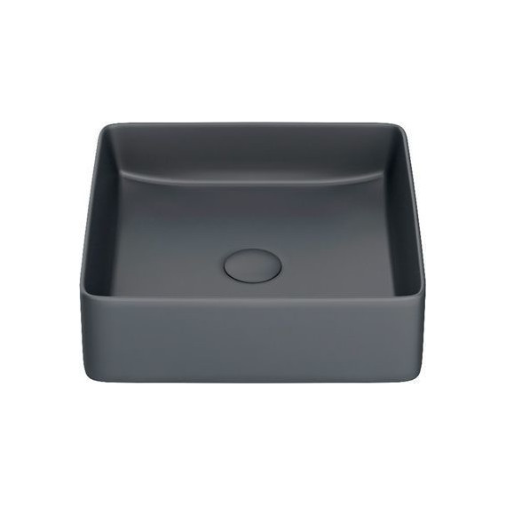 Раковина-чаша Iddis Slide 36 см SLIGM01i27, серый матовый - фото 2