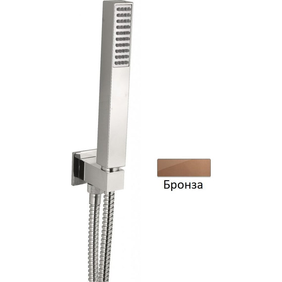 Душевой гарнитур Cezares CZR-L-DEFA-02, бронза - фото 