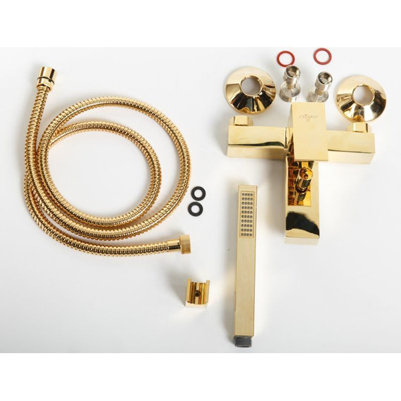 Смеситель для ванны Cezares UNIKA-VDM-03/24, золото, Цвет производителя: золото - фото 4