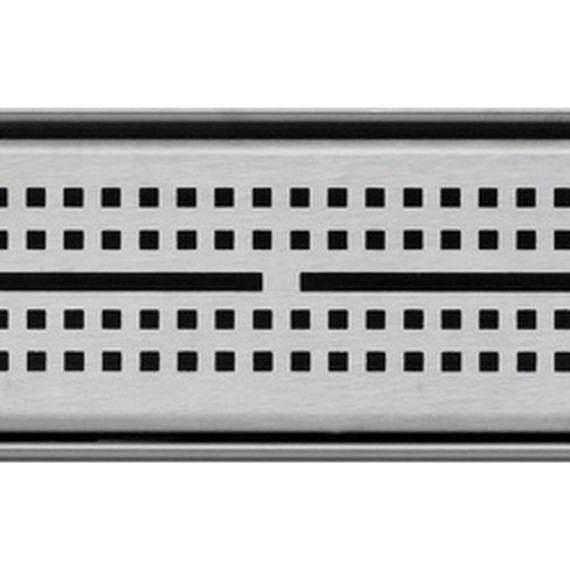 Решетка TECEdrainline "quadratum" для трапа 80 см 600851, нержавеющая сталь, хром матовый - фото 4