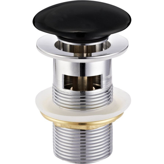 Донный клапан Volle De La Noche 9000.104404, черный - фото 