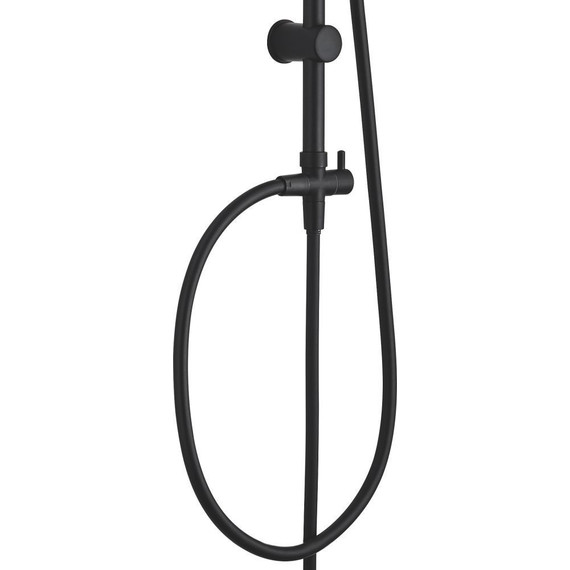 Душевая стойка Aquanet Passion RC AF300-70-RC-B 243321, чёрный матовый - фото 2