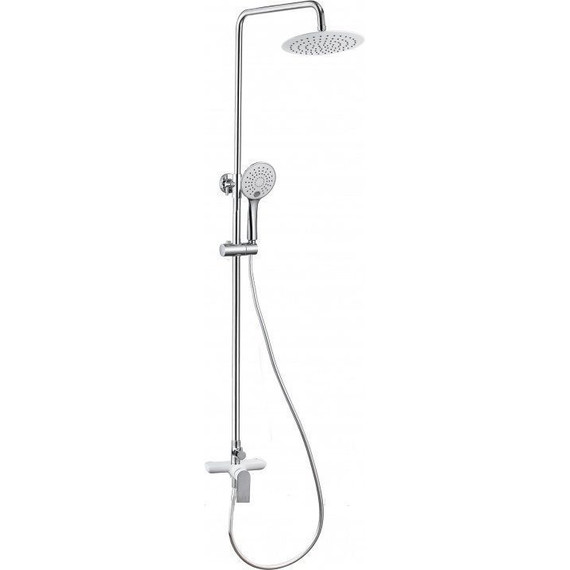 Душевая стойка Aquanet Arctic R AF520-71-R-CW 243324, хром/белый - фото 