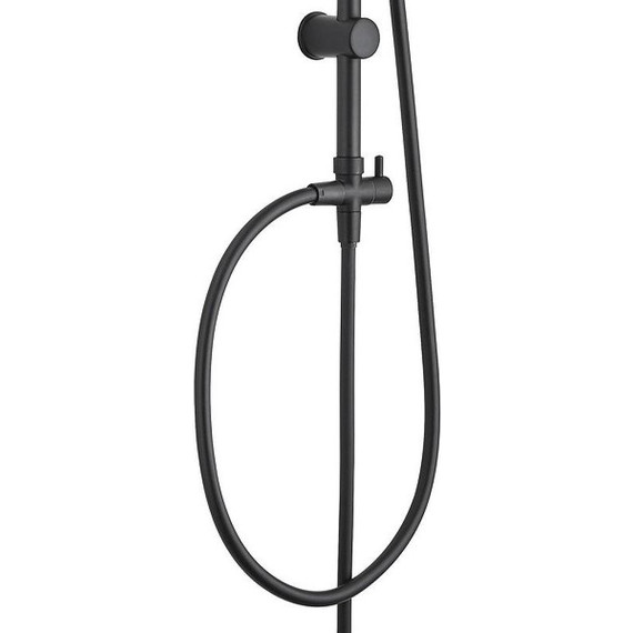 Душевая стойка Aquanet Passion S AF300-70-S-B 261837, чёрный матовый - фото 3