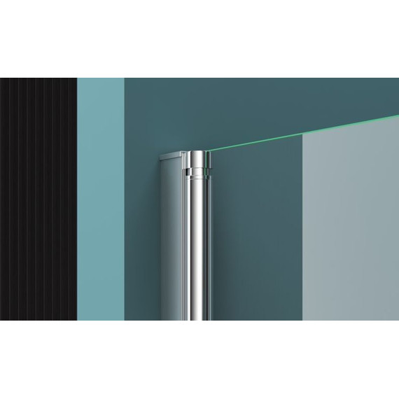 Душевая дверь BelBagno 90 см ETNA-B-1-90-C-Cr, хром/прозрачное - фото 4