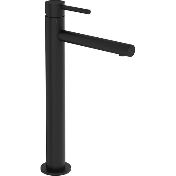 Смеситель для раковины высокий Vitra Origin A4255836, черный матовый - фото 