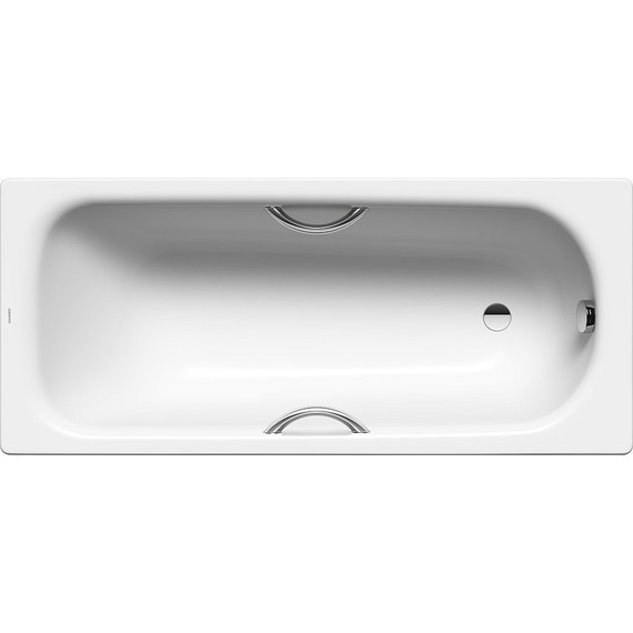 Ванна стальная Kaldewei Saniform Plus Star 170x75 см mod. 336 133600010001 (с отверстиями под ручки) - фото 