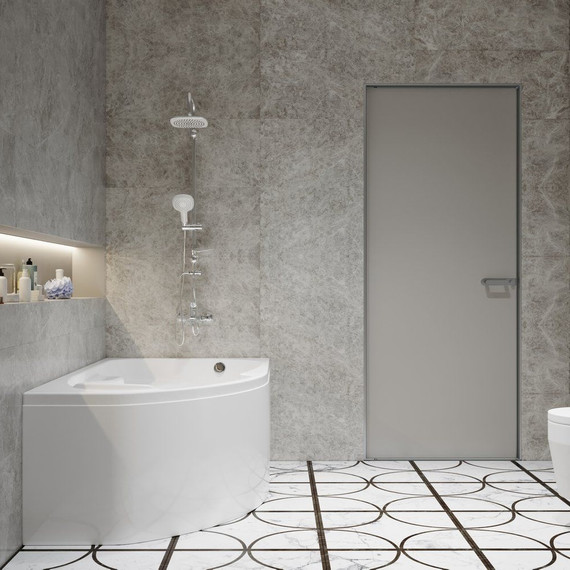 Ванна акриловая Тритон София 170х95 см R с каркасом - фото 7