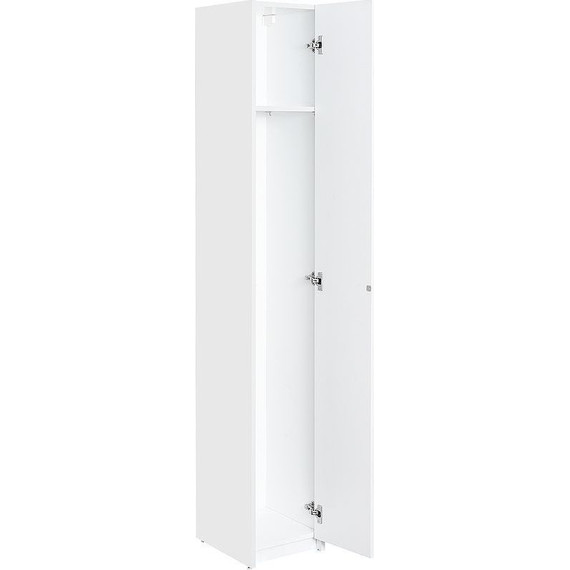 Пенал напольный Акватон Лондри 31 см 1A260603LH010, белый глянец - фото 2