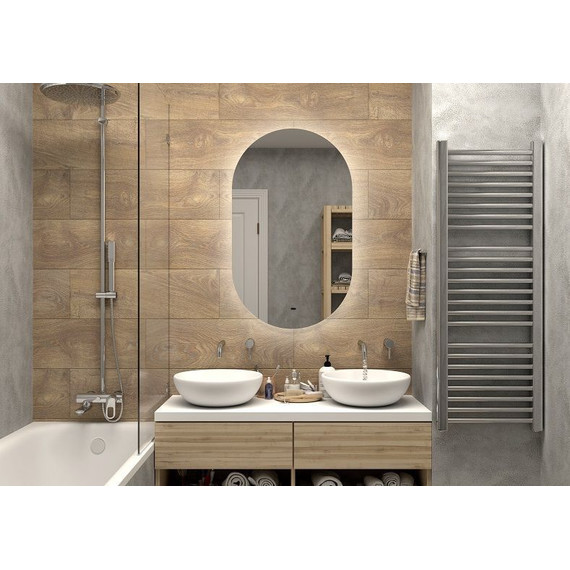 Зеркало Art&Max Torino Led 60 см AM-Tor-600-1000-DS-F - фото 3