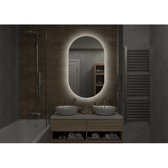 Зеркало Art&Max Torino Led 70 см AM-Tor-700-1200-DS-F - фото 4