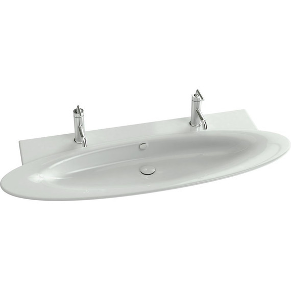 Раковина подвесная Jacob Delafon Presquile 130 см E4445-00 - фото 