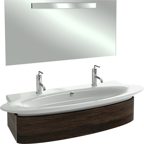 Раковина подвесная Jacob Delafon Presquile 130 см E4445-00 - фото 4