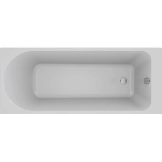 Ванна акриловая Jacob Delafon Odeon Rive Gauche 160x70 см E6D150-00 с ножками, Размер - мм: 1600х700 - фото 