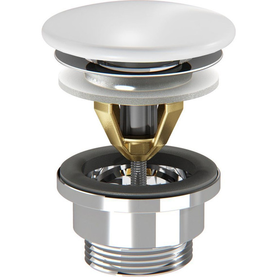 Донный клапан Jacob Delafon E78263-00, белый - фото 