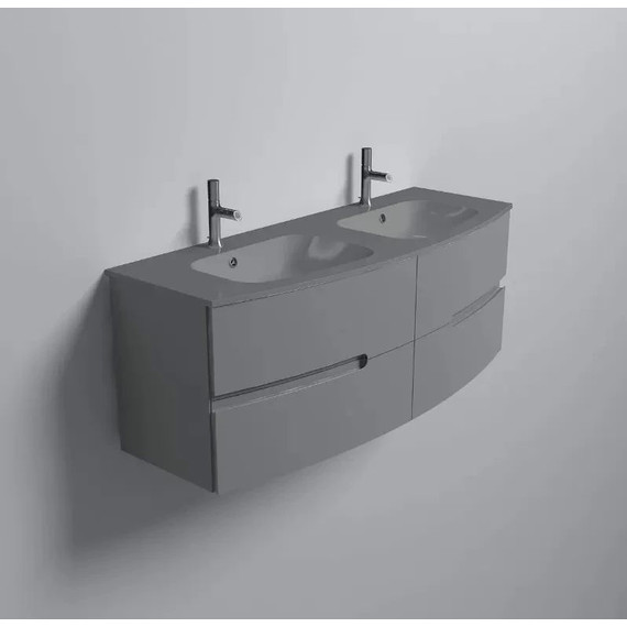 Раковина мебельная Jacob Delafon Nona 141 см EB1887RU-DE4, серый матовый - фото 2