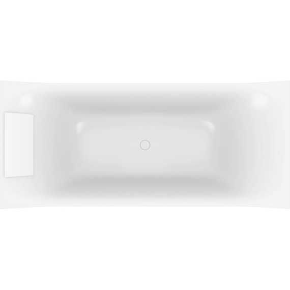 Ванна отдельностоящая Jacob Delafon Grand Boulevard 180x80 см E6D156-0 с сифоном - фото 3