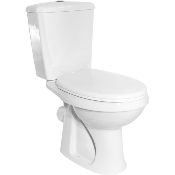 Унитаз-компакт Оскольская керамика Элисса Оптима с полипропиленовой крышкой 43901130302 - фото 2