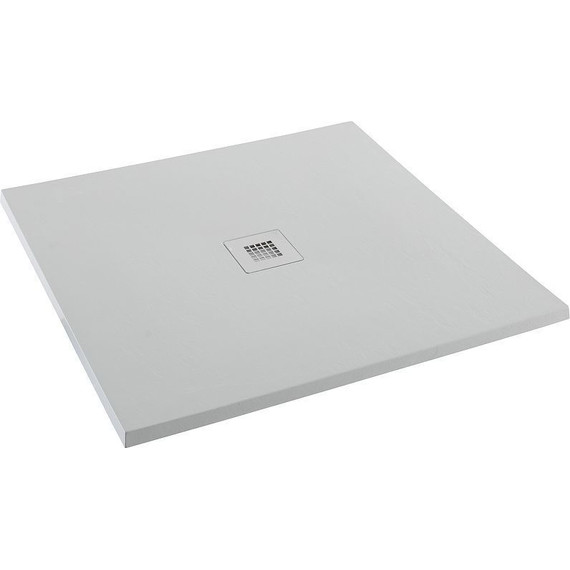 Каменный поддон Aquanet Pleasure 100x100 см 258875, серый - фото 3