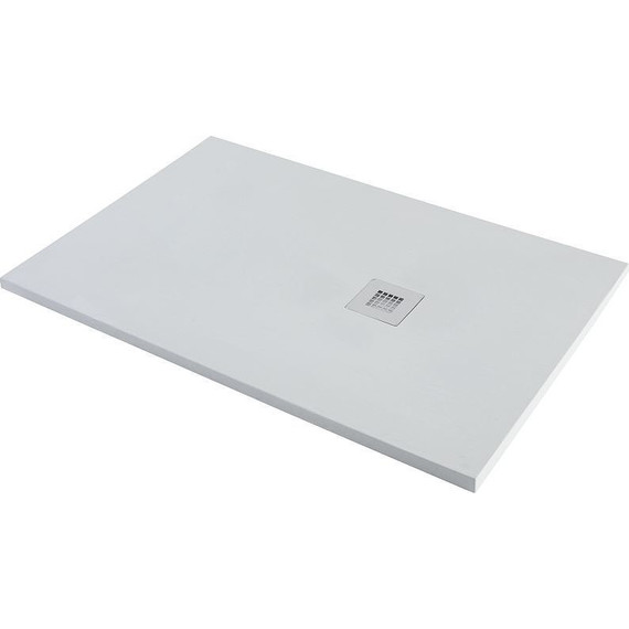 Каменный поддон Aquanet Pleasure 120x80 см 258876, серый - фото 2