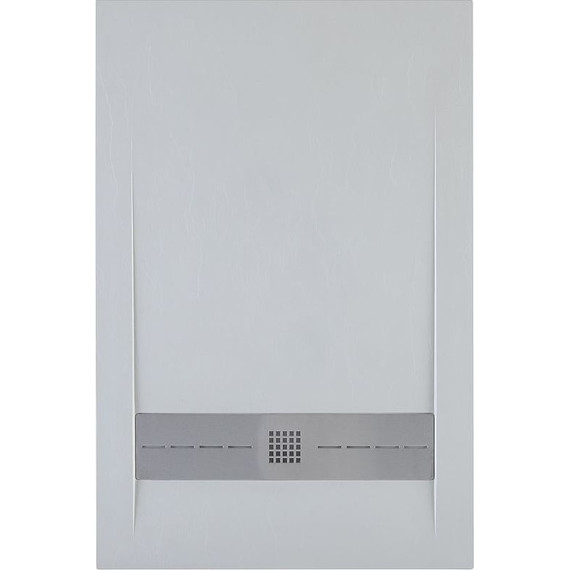 Каменный поддон Aquanet Delight 160x80 см 258886, серый - фото 4