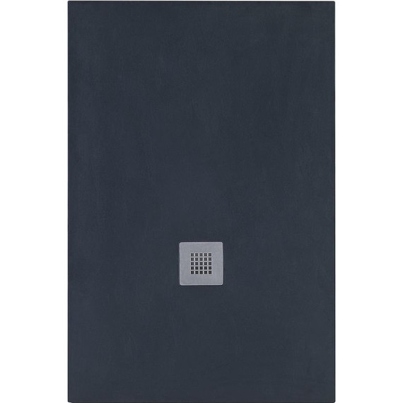 Каменный поддон Aquanet Pleasure 120x80 см 258890, чёрный - фото 4