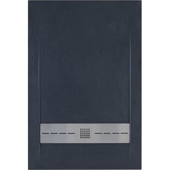 Каменный поддон Aquanet Delight 160x80 см 258900, чёрный - фото 4