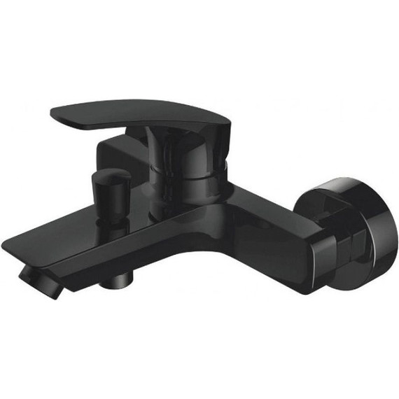 Смеситель для ванны Aquanet Static AF330-20B 261822, чёрный матовый - фото 