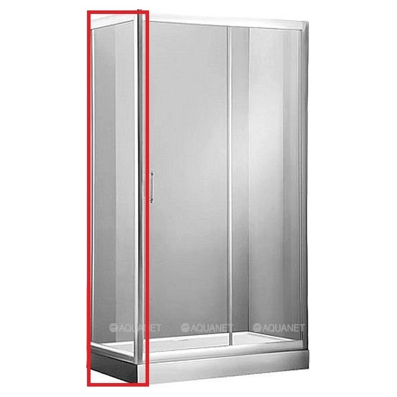Боковая стенка Aquanet Alfa NAA1131 80 см 273606, хром/прозрачное - фото 