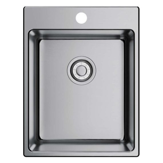 Мойка кухонная Omoikiri Amadare 39-IN (4997028) 1 мм, Цвет производителя: нержавеющая сталь - фото 