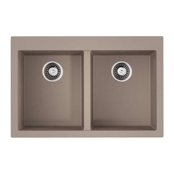 Кухонная мойка Omoikiri Bosen 80-2-SA 4993838, бежевый, Цвет производителя: бежевый - фото 