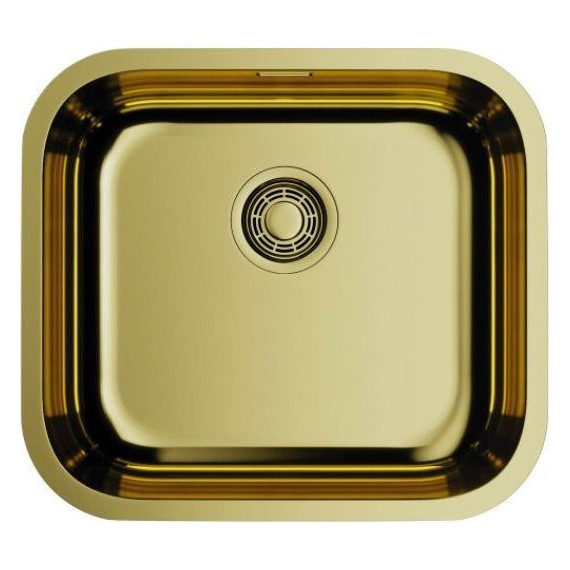 Мойка кухонная Omoikiri Omi 49-U/I-GM (4993067) 0,8 мм, латунь, Цвет производителя: латунь - фото 