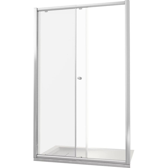 Душевая дверь Bas Lira WTW-130-C-CH 130 см, хром/прозрачное - фото 6