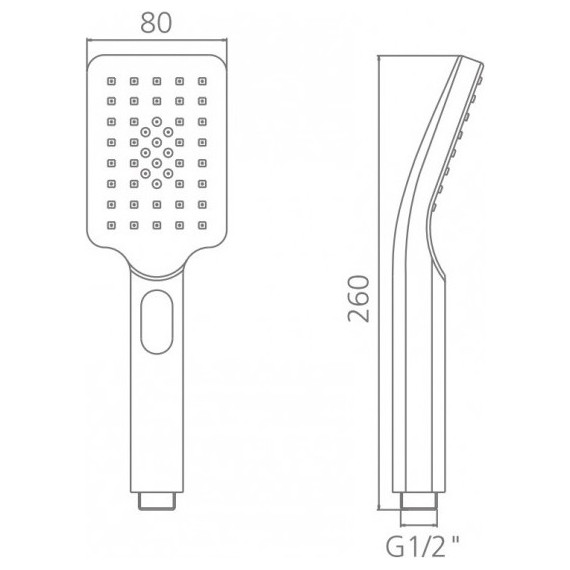 Ручной душ Gerhans K40109 - фото 4