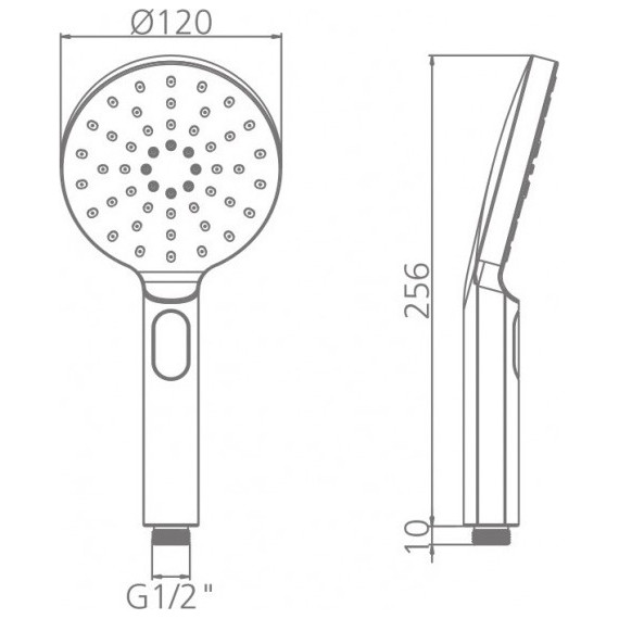Ручной душ Gerhans K40110 - фото 4