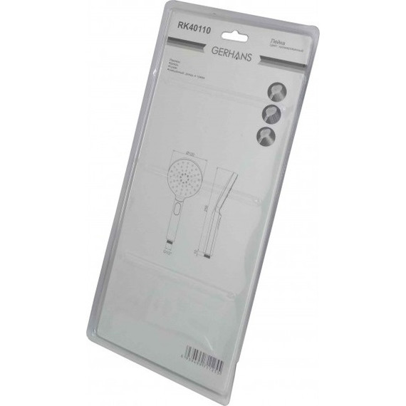 Ручной душ Gerhans K40110 - фото 3