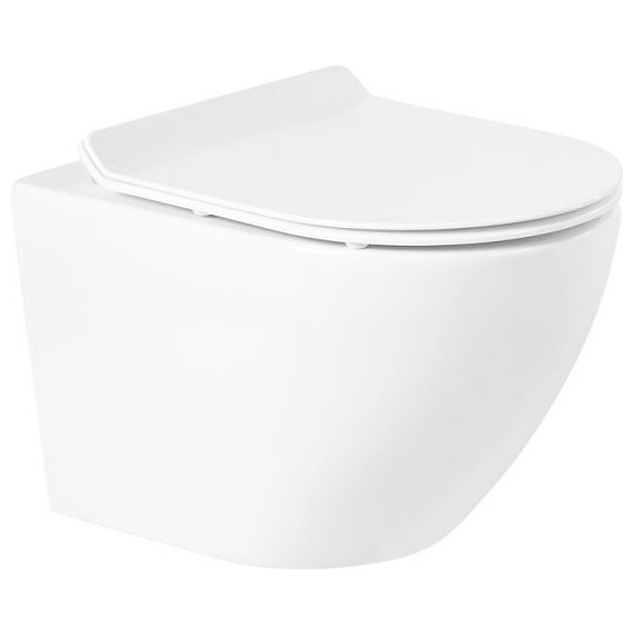 Унитаз подвесной безободковый BelBagno Sfera-R BB046CHR - фото 2