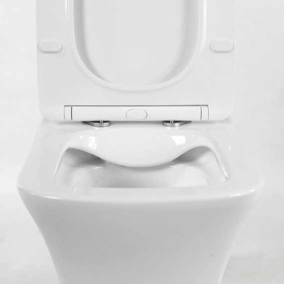 Унитаз-компакт безободковый BelBagno Marmi BB052CPR - фото 10