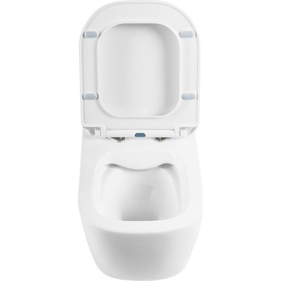 Унитаз подвесной безободковый BelBagno Genova BB1102CH - фото 3