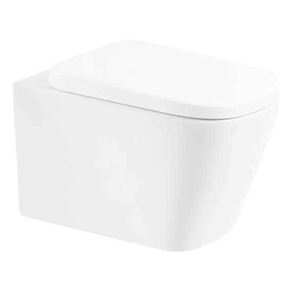 Унитаз подвесной безободковый BelBagno Albano BB120CHR - фото 
