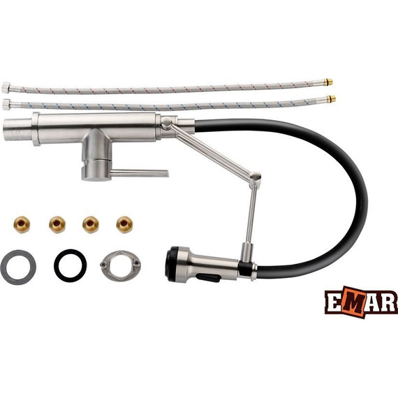 Смеситель для кухни Emar ЕСВ 7012, сатин - фото 21