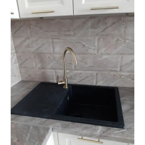 Смеситель для кухни Ledeme L4299Y, золотой сатин - фото 2