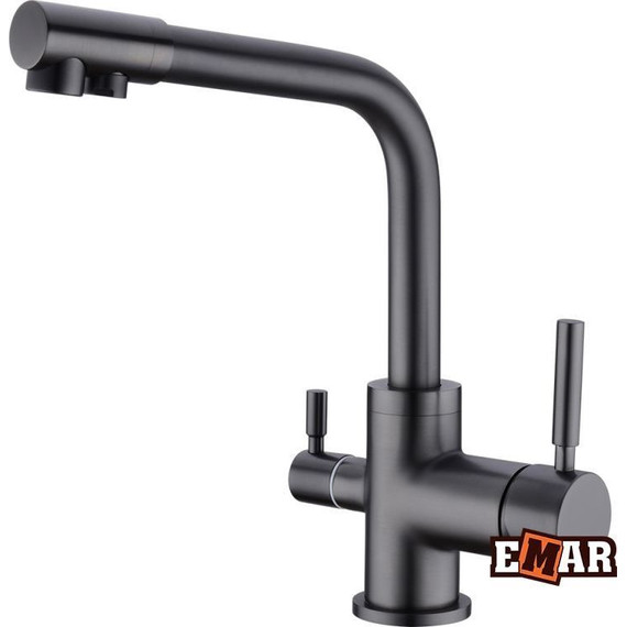 Смеситель для кухни Emar ECB-3003 PVD, Dark, Цвет производителя: Dark - фото 