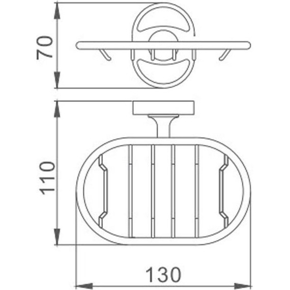 Мыльница Haiba HB1902-1 - фото 2