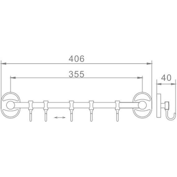 Набор крючков Haiba HB1915-5 - фото 2