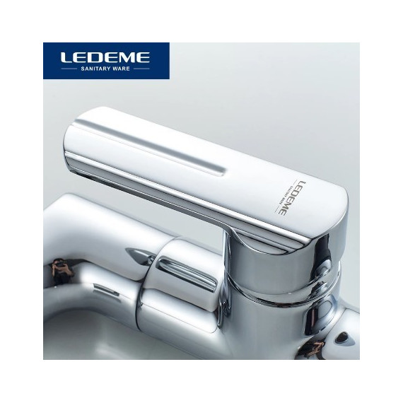 Смеситель для раковины Ledeme L1066 - фото 4