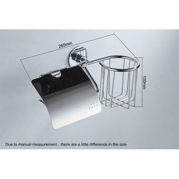Держатель для туалетной бумаги и дезодоранта Ledeme L5703-1 - фото 7
